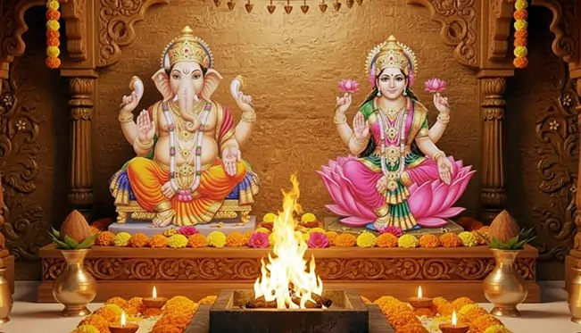 Maha Lakshmi Ganesh Diwali Puja